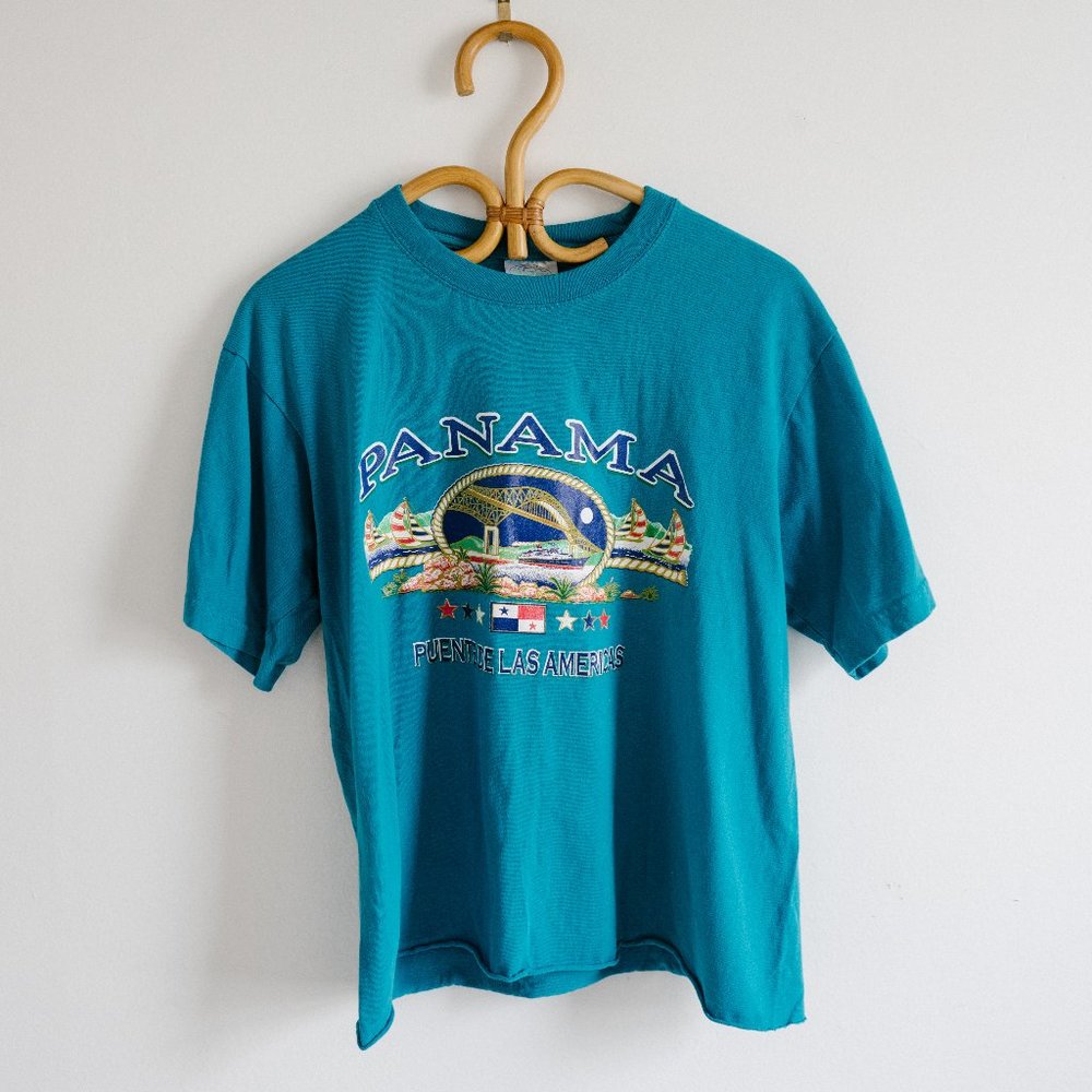 Vintage Cropped Panama T-shirt